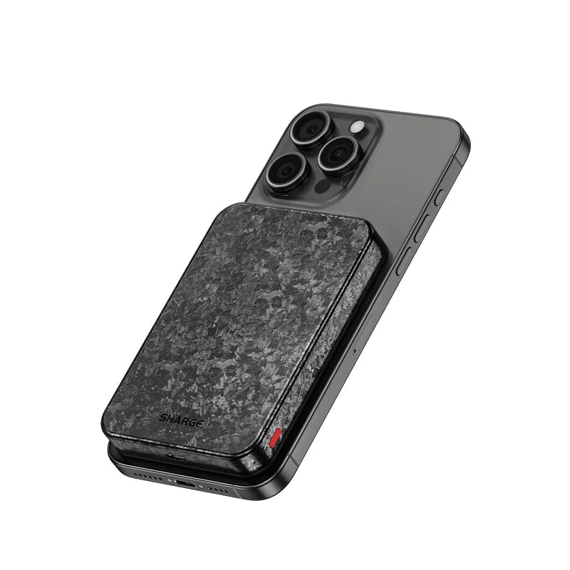 SHARGE CarbonMag Magsafe Power Bank Slim
