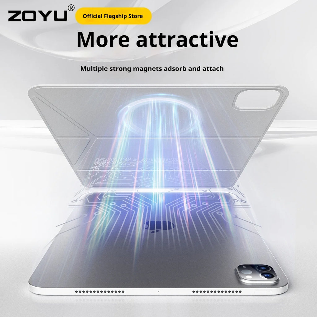 ZOYU Air 7 Magnetic Back Shell for iPad Ultra-Thin and Lightweight