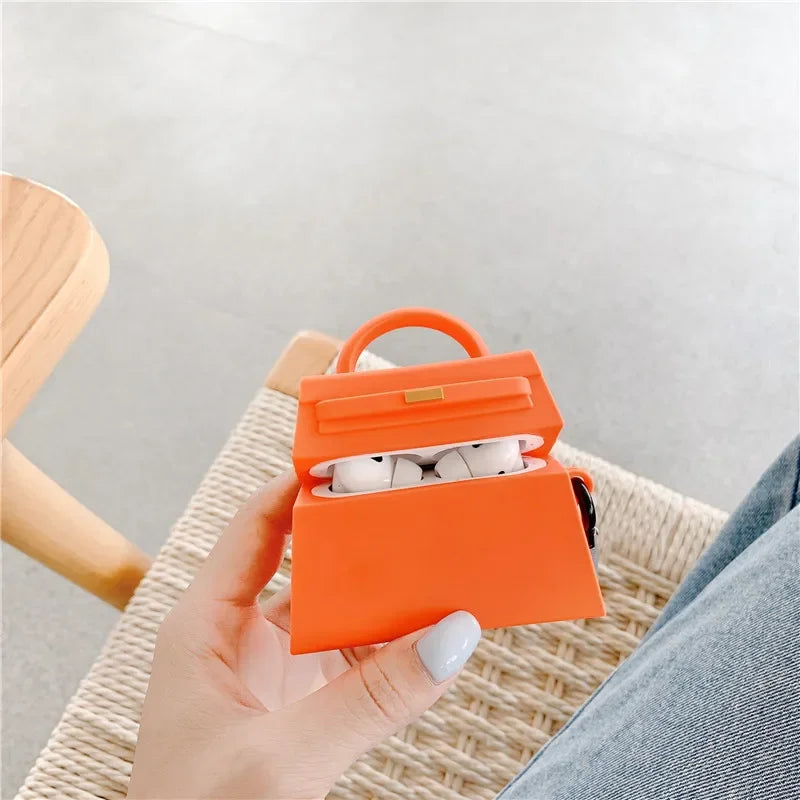 Silicone Airpods Case Handbag