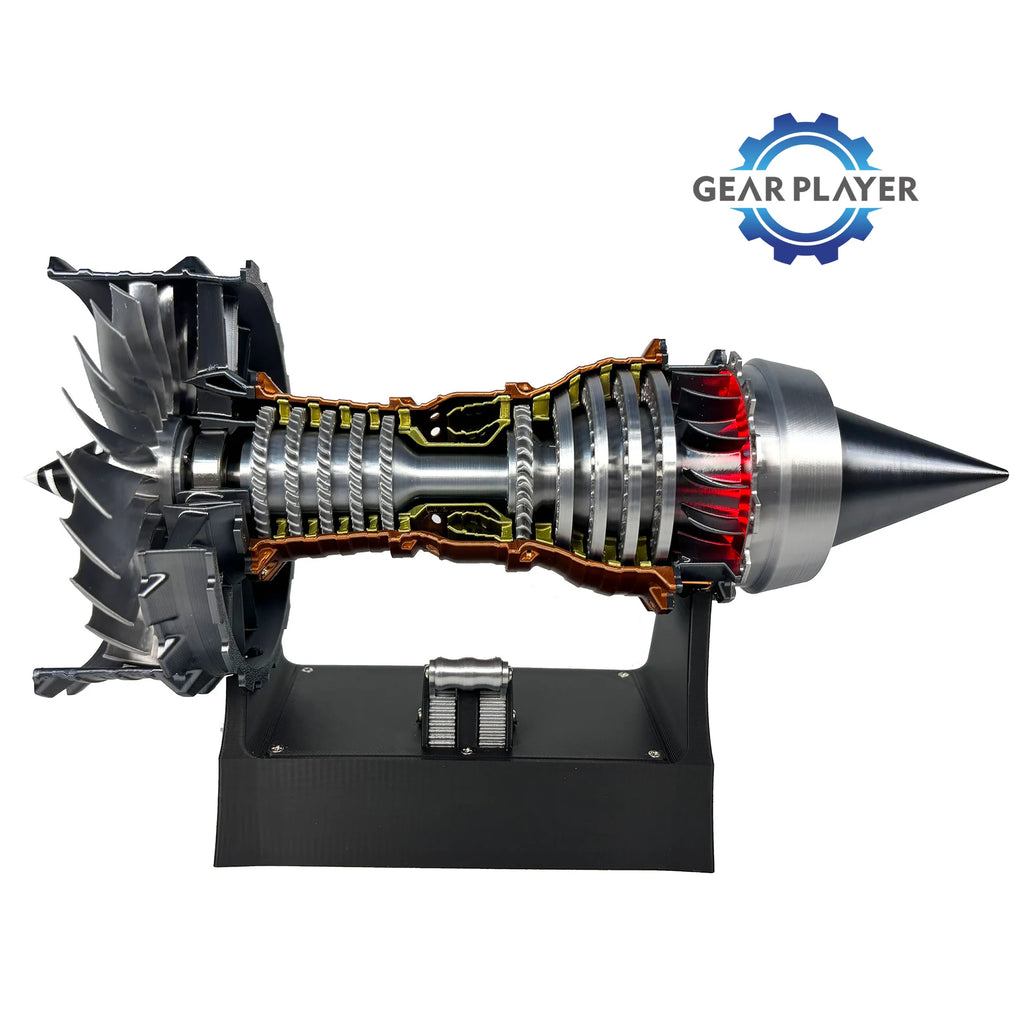 Super Turbofan Engine Model Brushless Motor Function Fan Electric