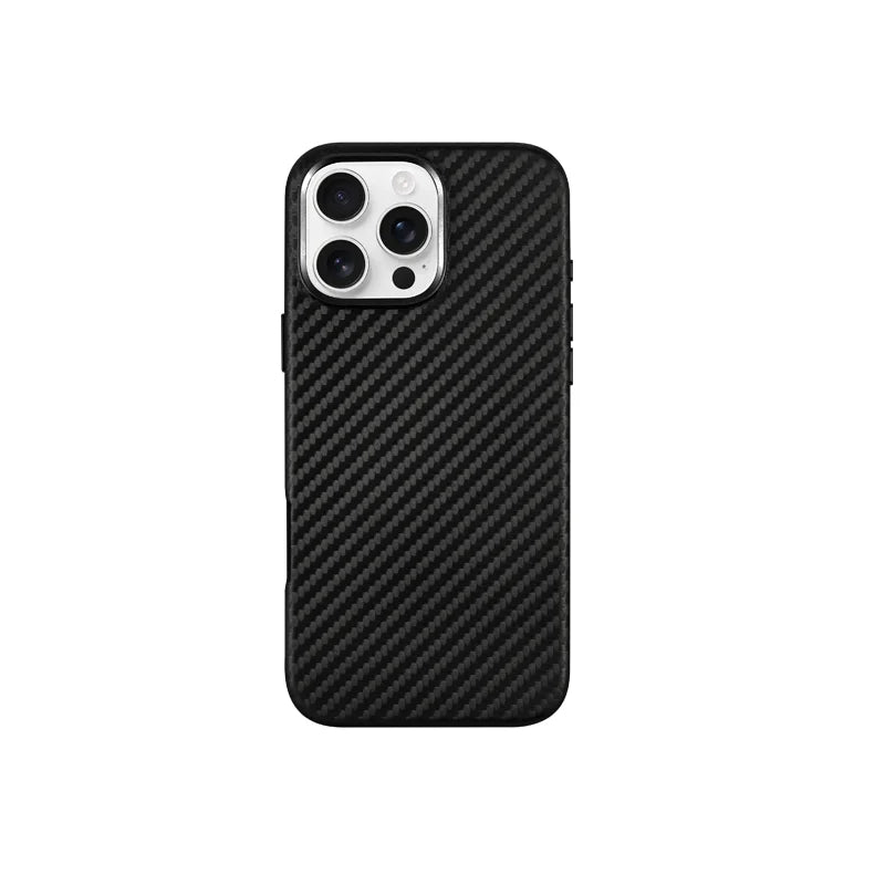 KZDOO Mag Noble Collection Carbon Pattern Case for iPhone 16 Series