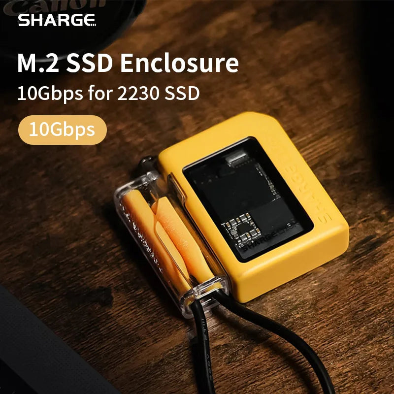 SHARGE M2 SSD Enclosure NVMe 10Gbps