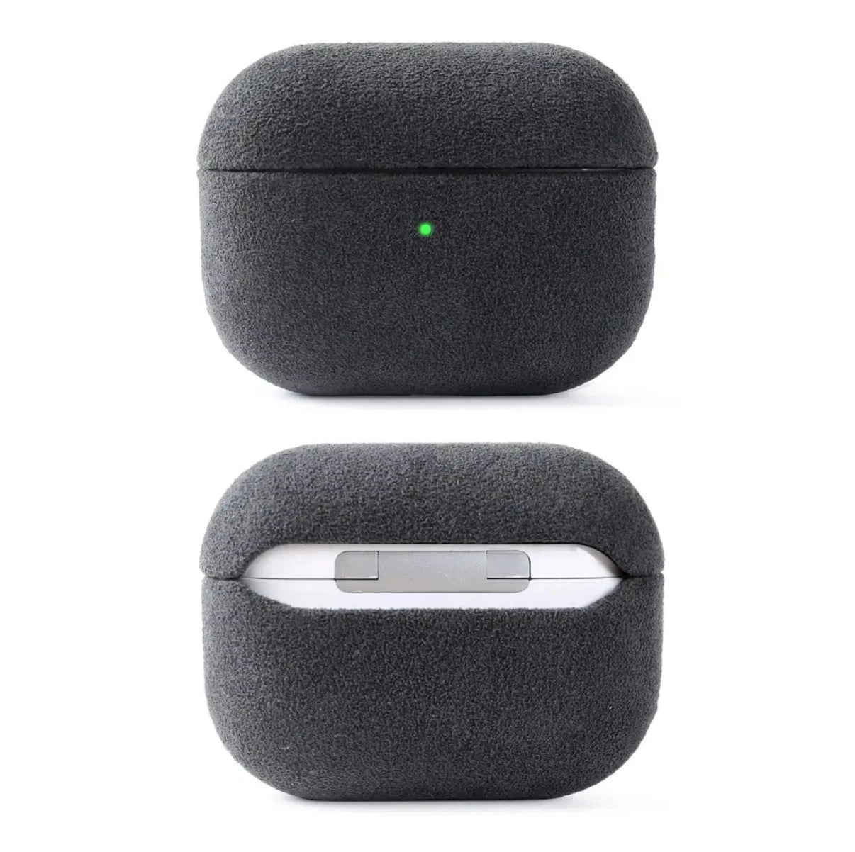 Premium Alcantara Leather AirPods Case Luxury Protective Cover