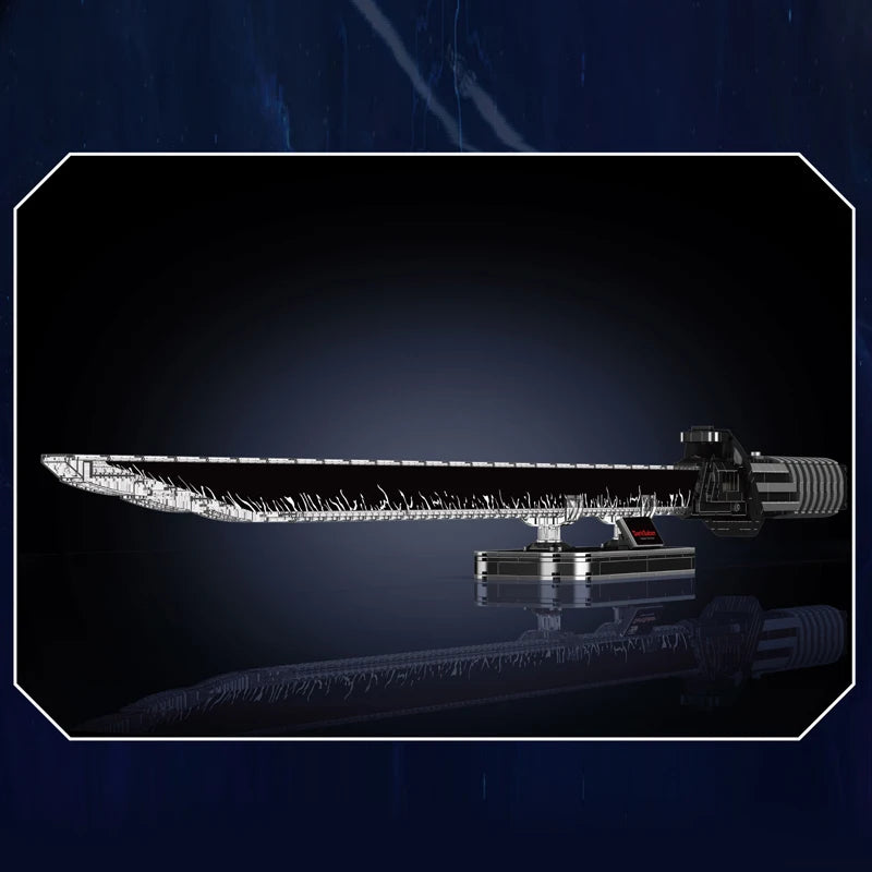 Mould King Lightsaber Building Block The Darksaber with Led