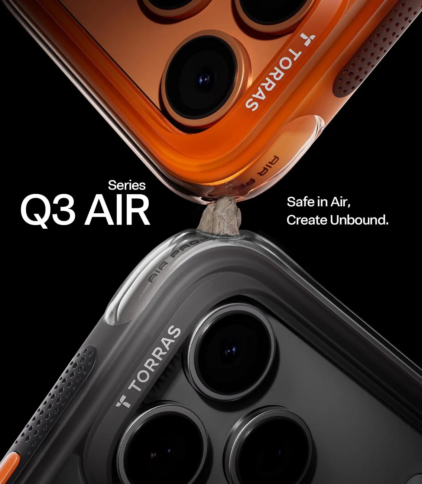TORRAS Q3 Air Ostand for iPhone Case