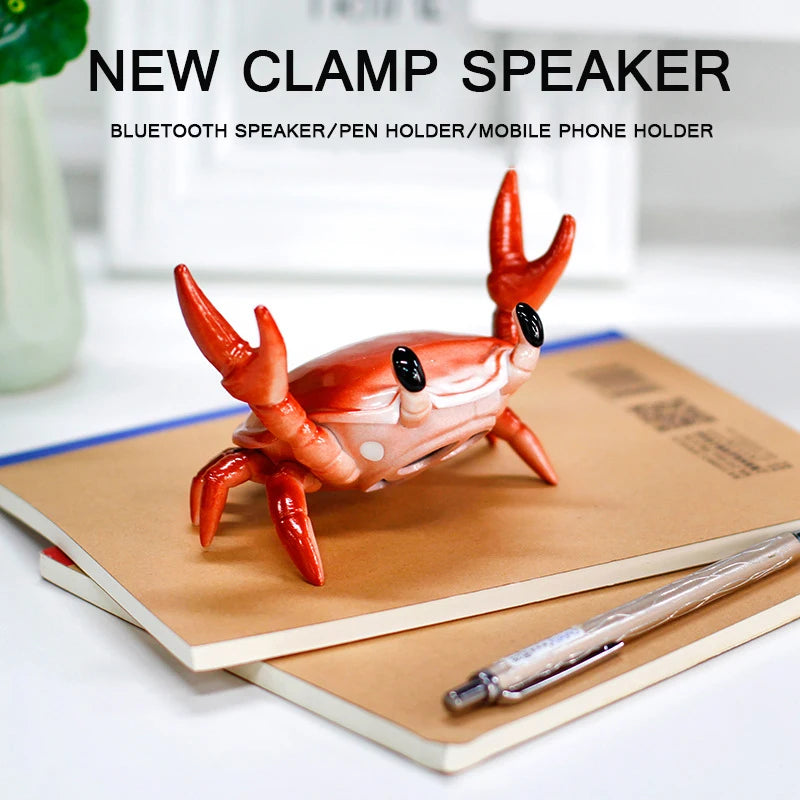 Crab Bluetooth Speaker with Phone Holder