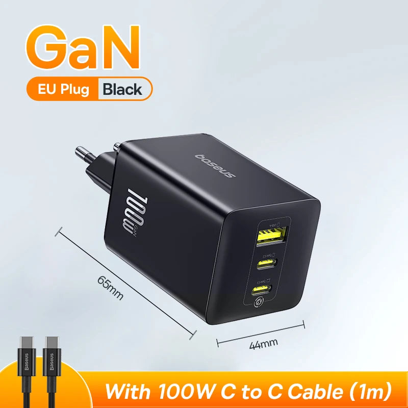 Baseus 100W GaN Charger Fast Charger