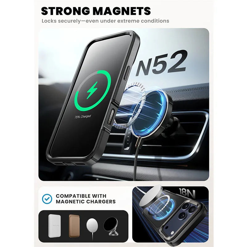 iPhone 17 Pro Case Magnetic Screen Protector