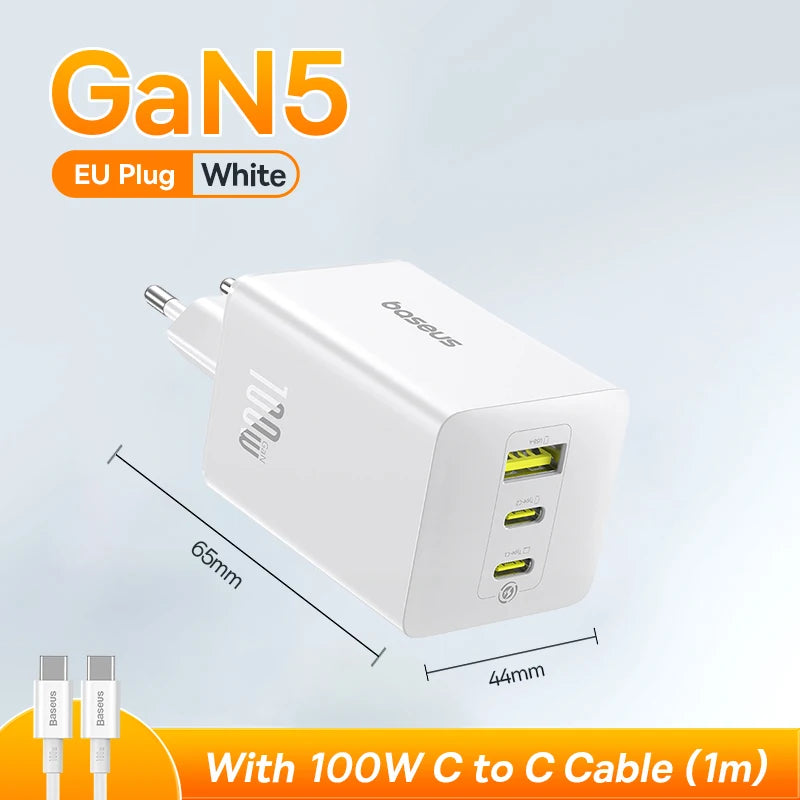 Baseus 100W GaN Charger Fast Charger