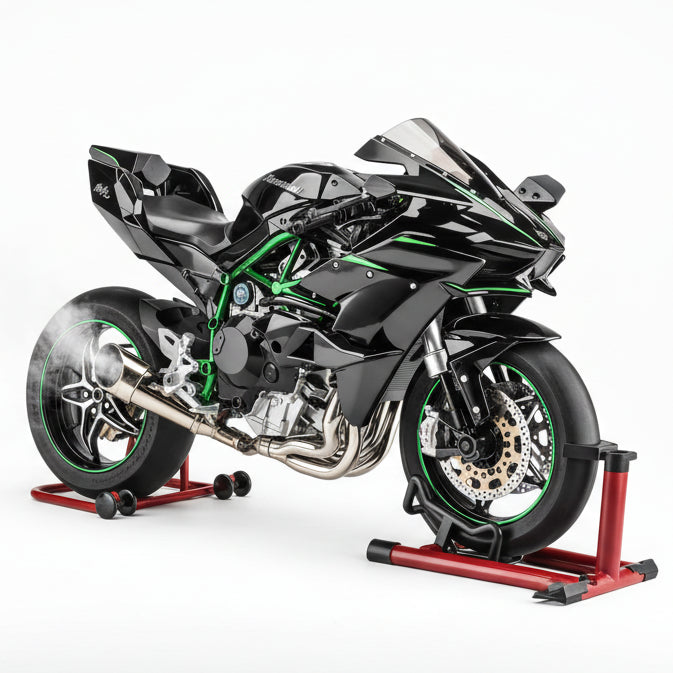 Alloy Dynamic Kawasaki H2R Motorcycle Model