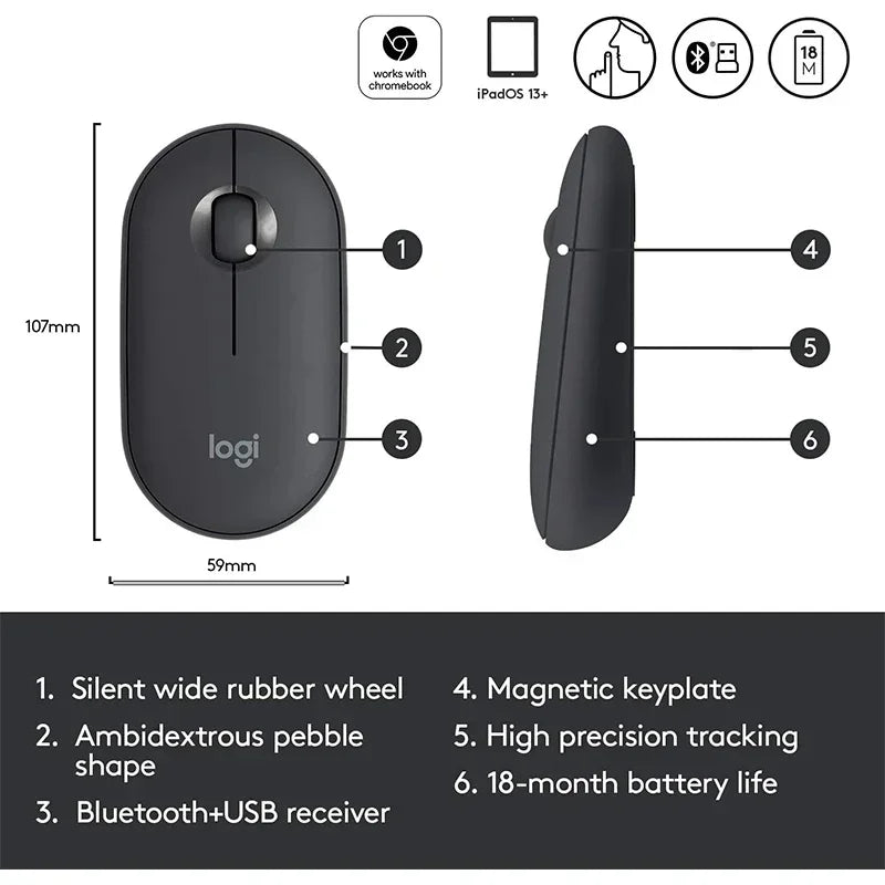 Logitech Pebble Mouse 2