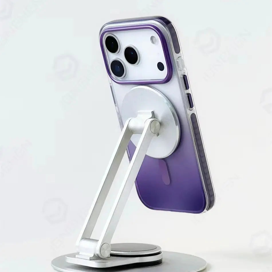 Luxury Case Matte Clear Magnetic Shockproof for iPhone