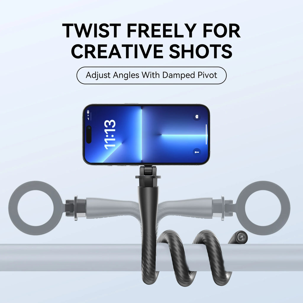 TELESIN Magnetic Flexible iPhone Tripod