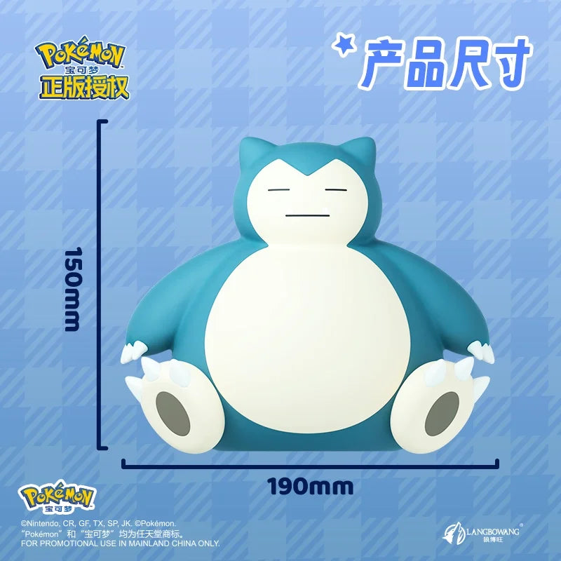 Pokémon Snorlax & Gengar Touch Lamp - Pat to Light Up Night Light
