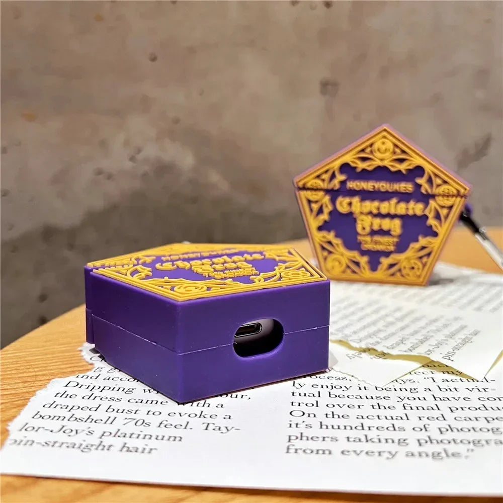Harry Potter Chocolate Frog AirPods Case Silicone
