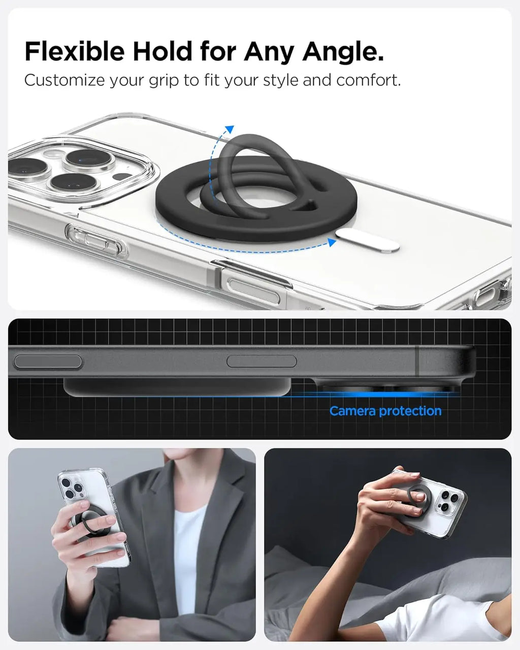 Spigen Dual Pop MagFit Phone Holder