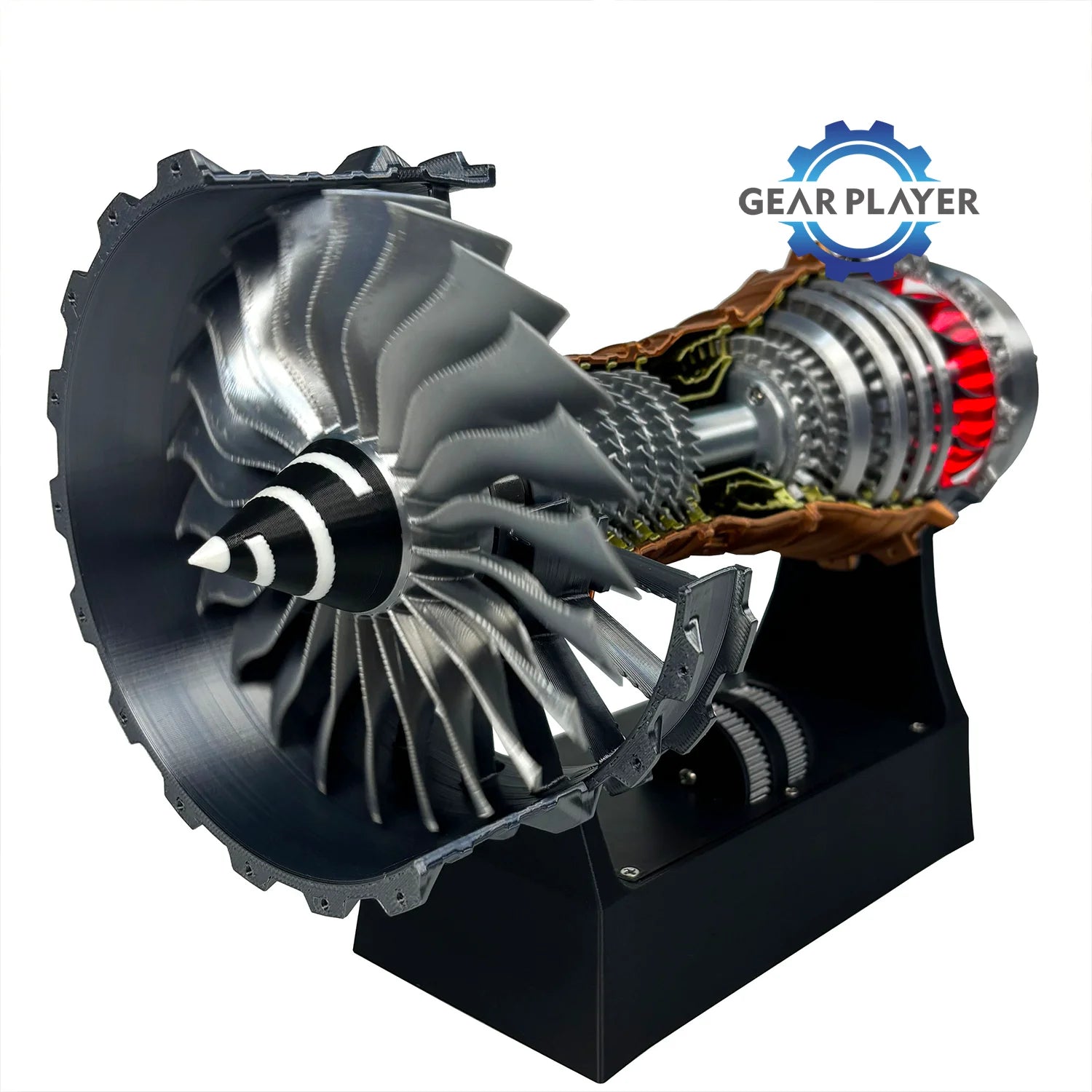 Super Turbofan Engine Model Brushless Motor Function Fan Electric
