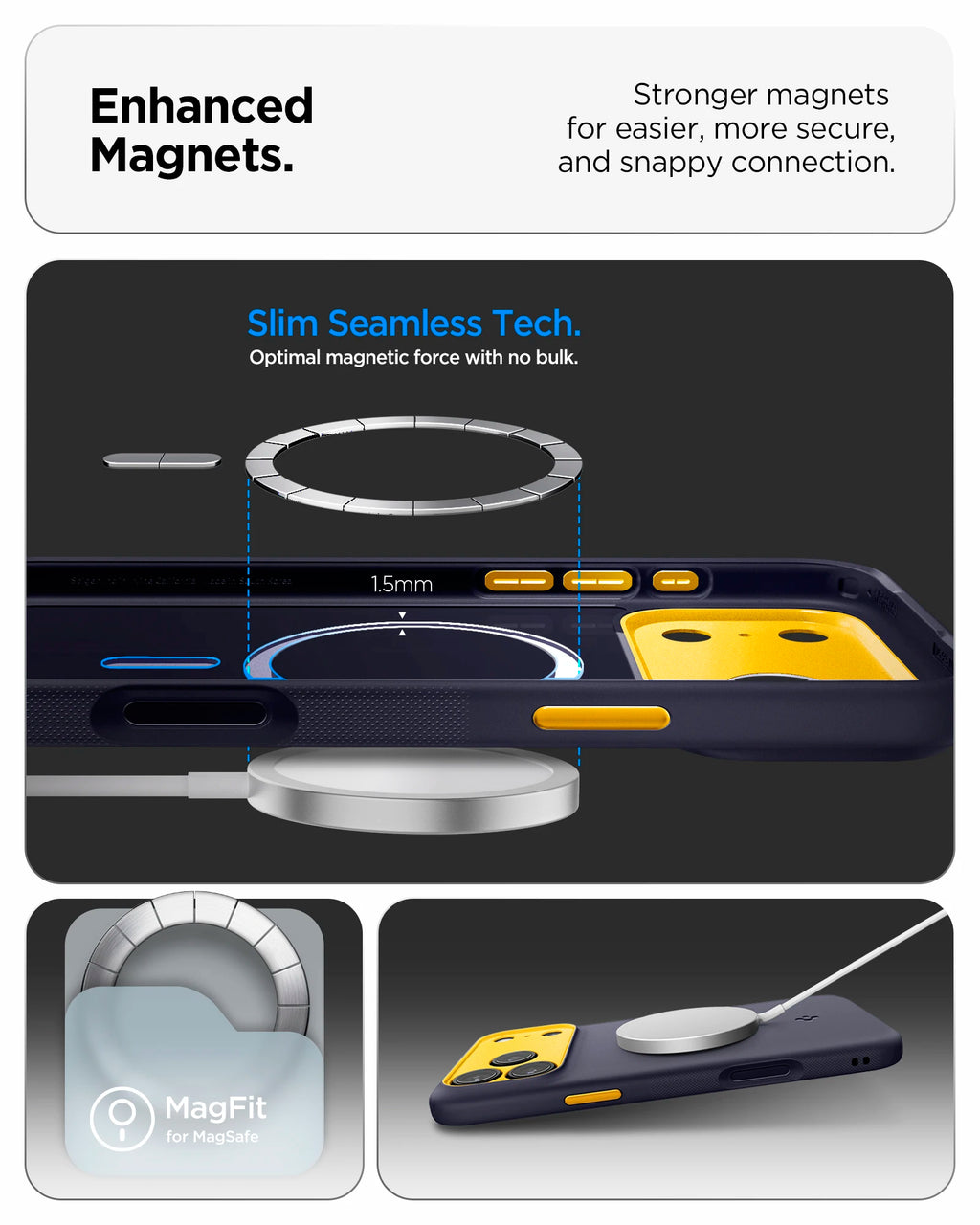 Spigen Nano Pop MagFit iPhone Case for iPhone 17 Series