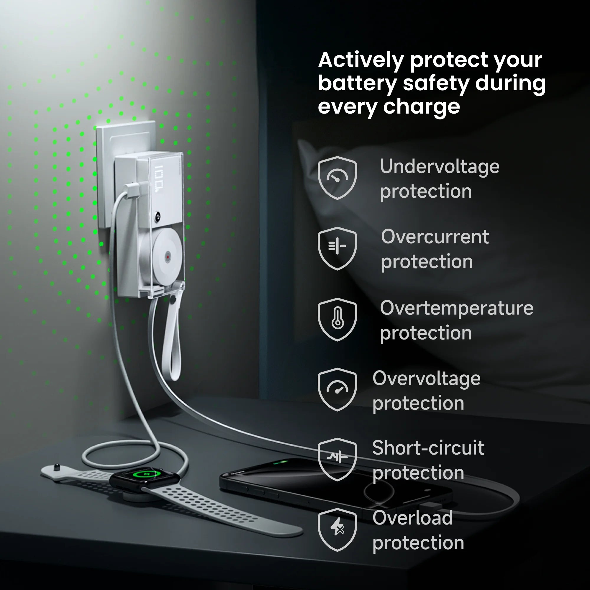 SHARGE 3-in-1 Portable Power Bank 30W