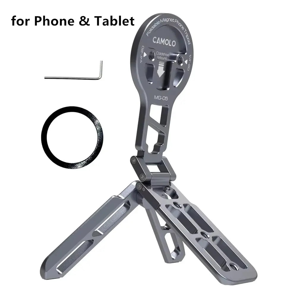 Foldable Magsafe iPad iPhone Holder Tripod
