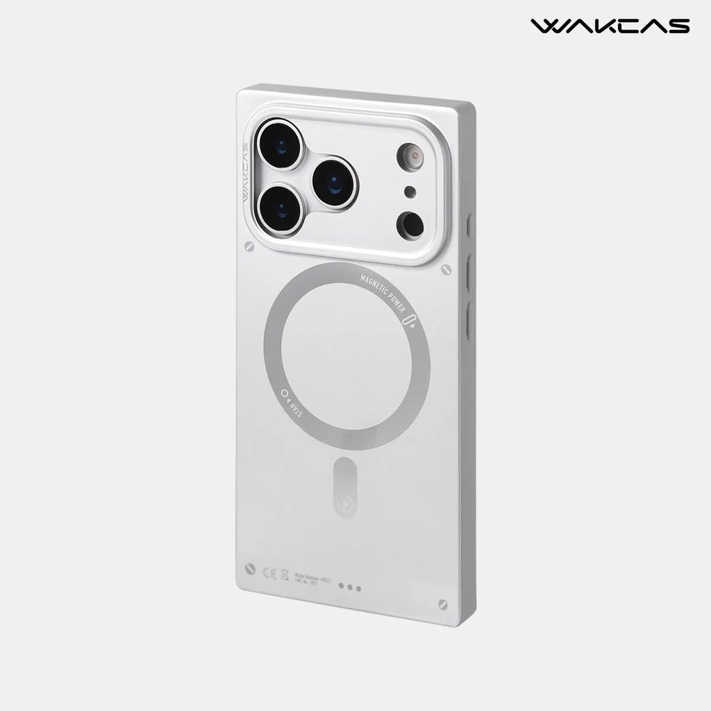 Wakcas Matte Magnetic Square iPhone Case