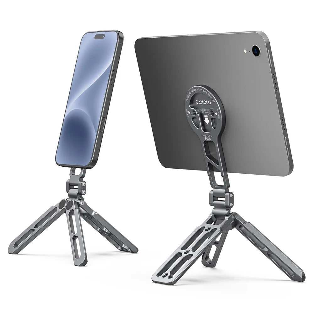 Foldable Magsafe iPad iPhone Holder Tripod