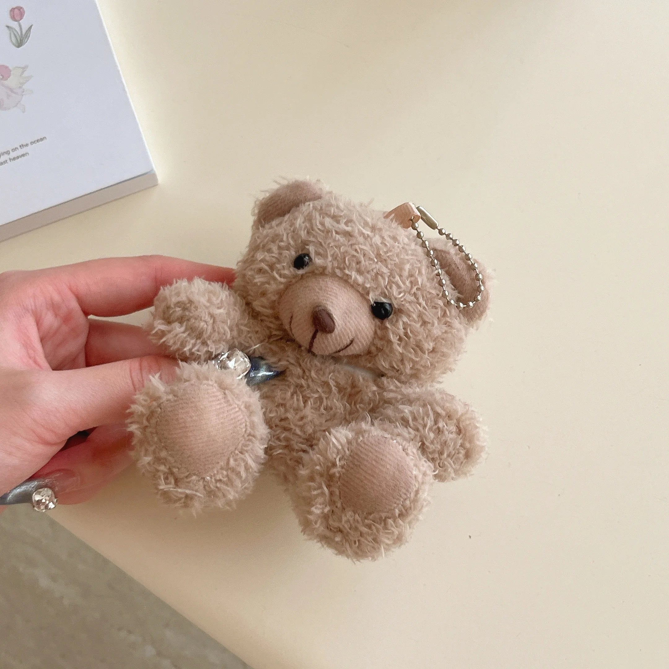 Fluffy Teddy Bear AirPods Case