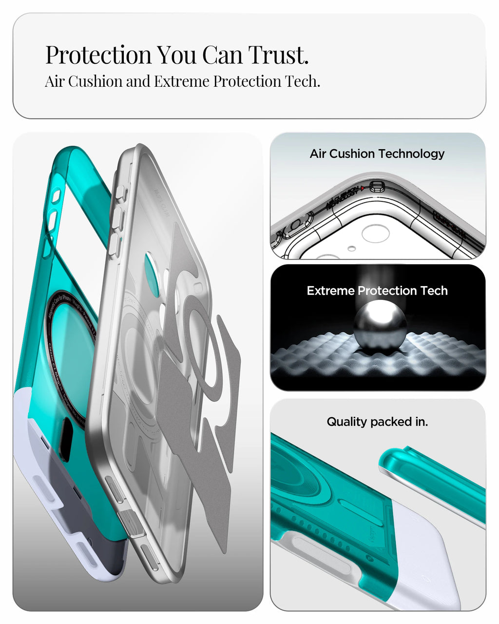 Spigen Classic C1 MagFit Magsafe Case for iPhone 17 Pro Max / 17 Pro