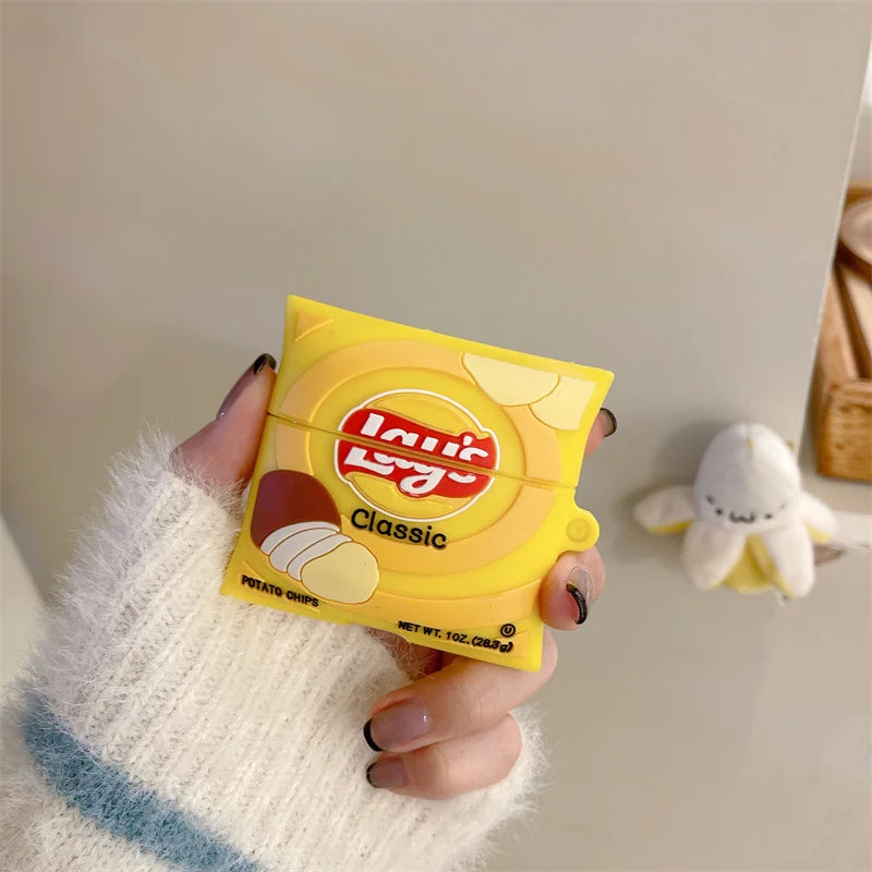 AirPods Case Pro 3D Potato Chips Silicone