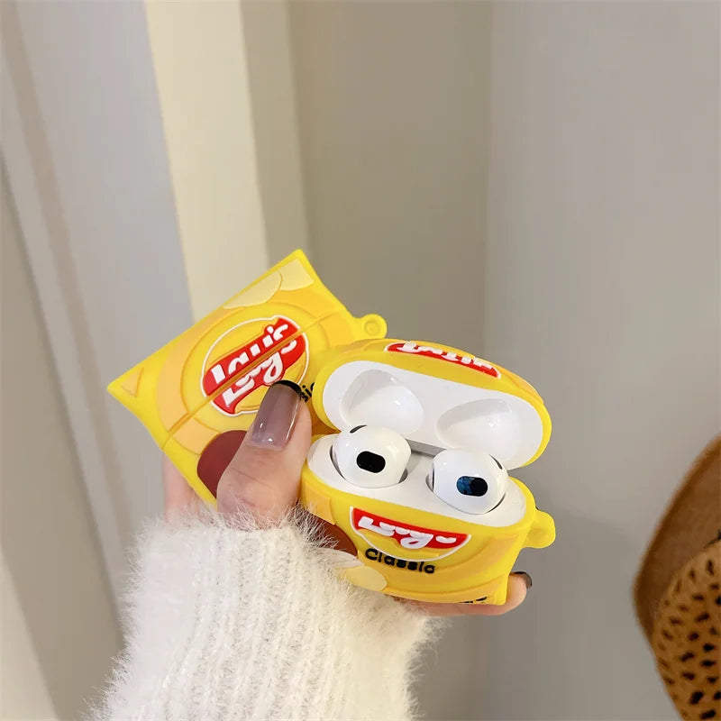 AirPods Case Pro 3D Potato Chips Silicone