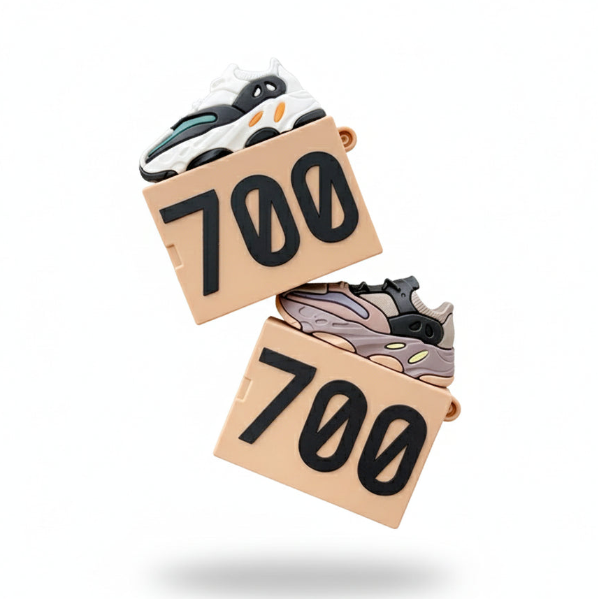 Yeezy 700 Sneaker Box AirPods Case Silicone