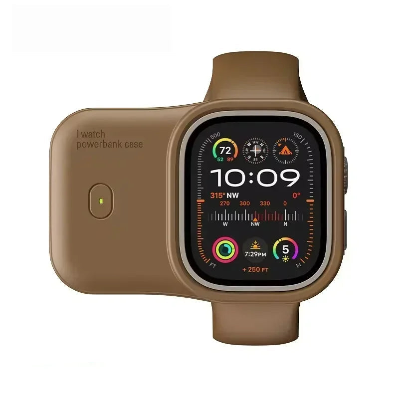 Power Bank Case for Apple Watch Charger 1200mAh