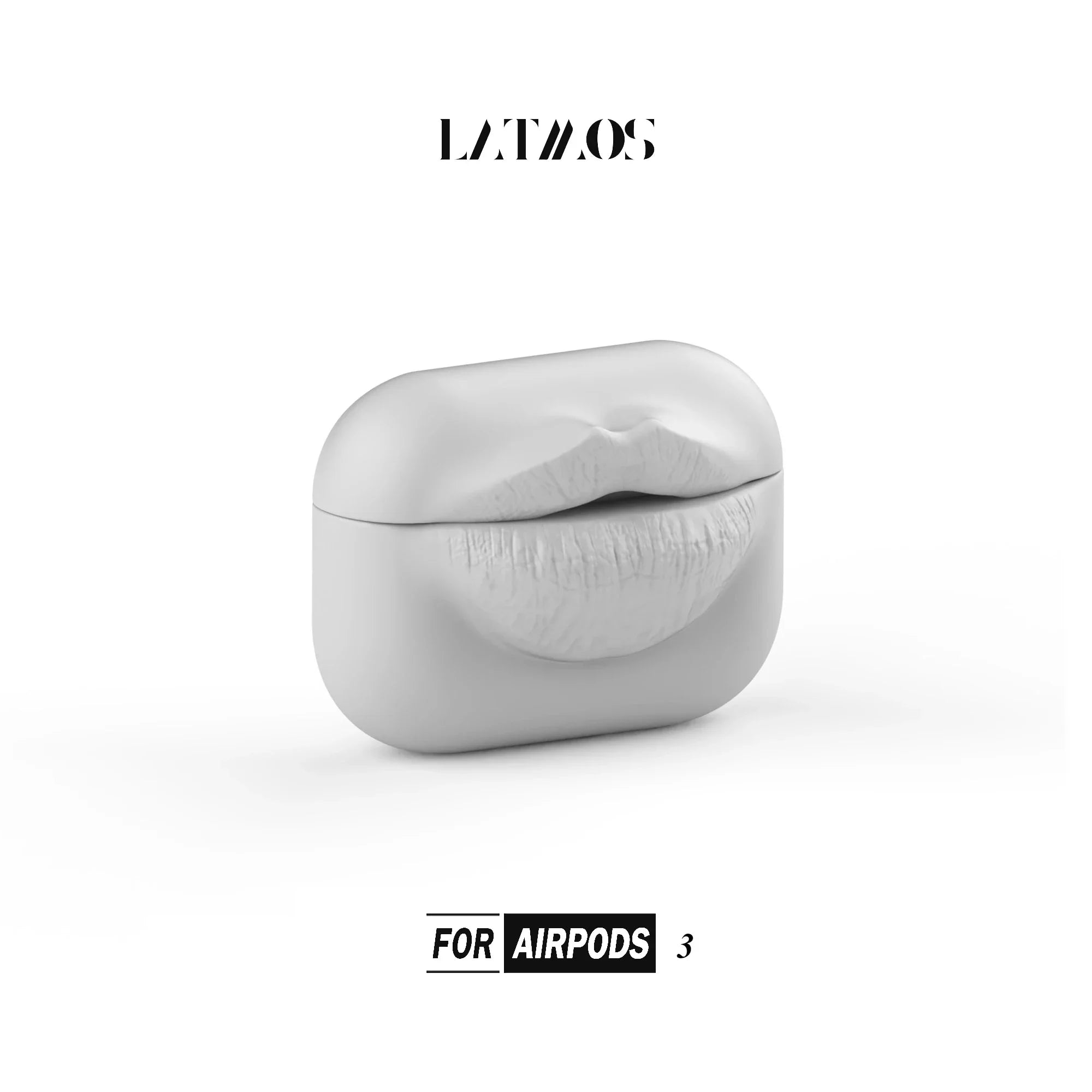 Latmos Design Lip Shaped Airpods Case