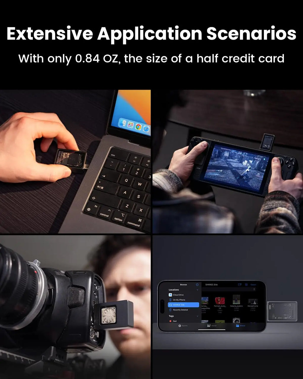 SHARGE M2 SSD Enclosure NVMe 10Gbps