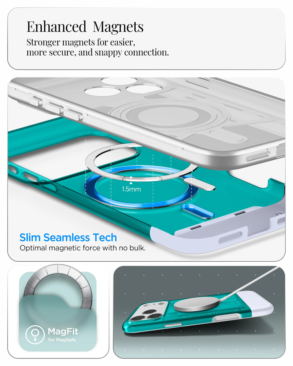 Spigen Classic C1 MagFit Magsafe Case for iPhone 17 Pro Max / 17 Pro