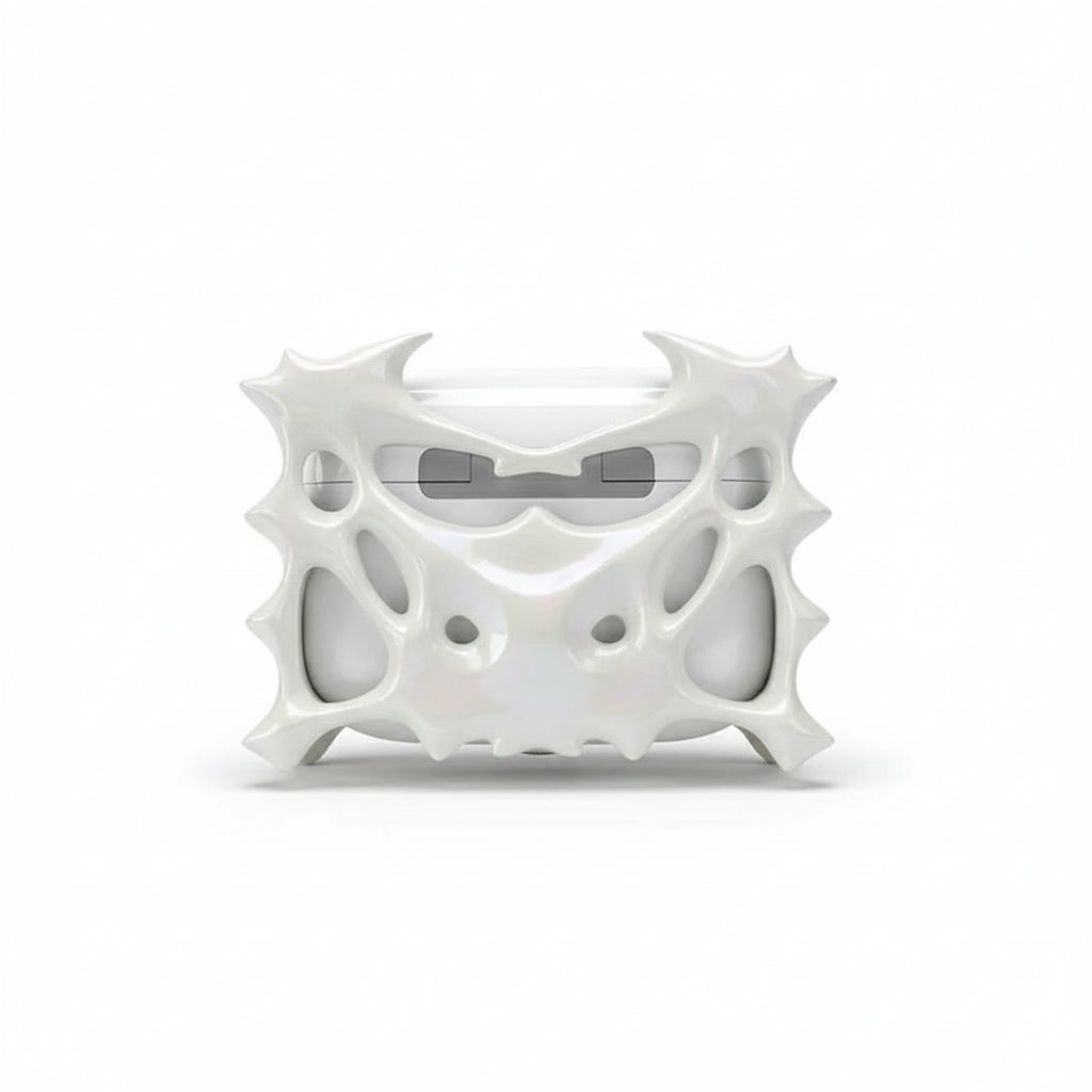Spike Chrome AirPods Case Luxury Designer Edition