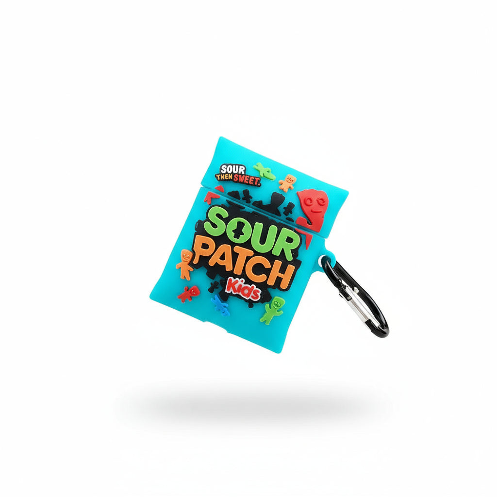 3D AirPods Case Snack Design Silicone Cover