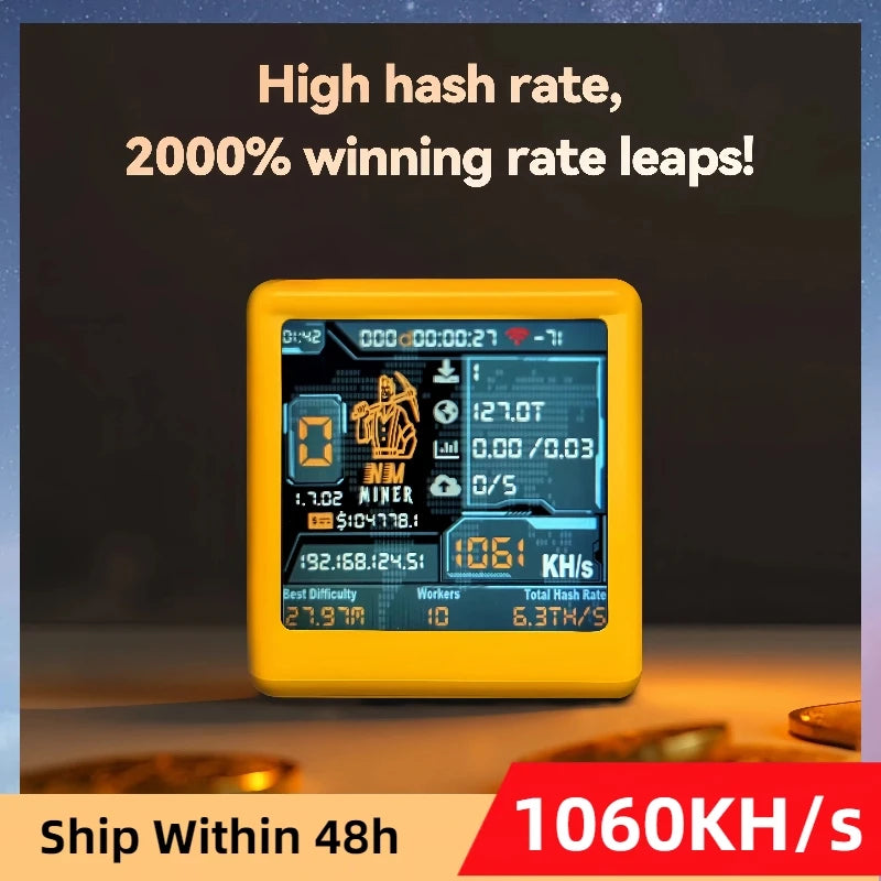 Crypto Miner ESP32 Smart Display
