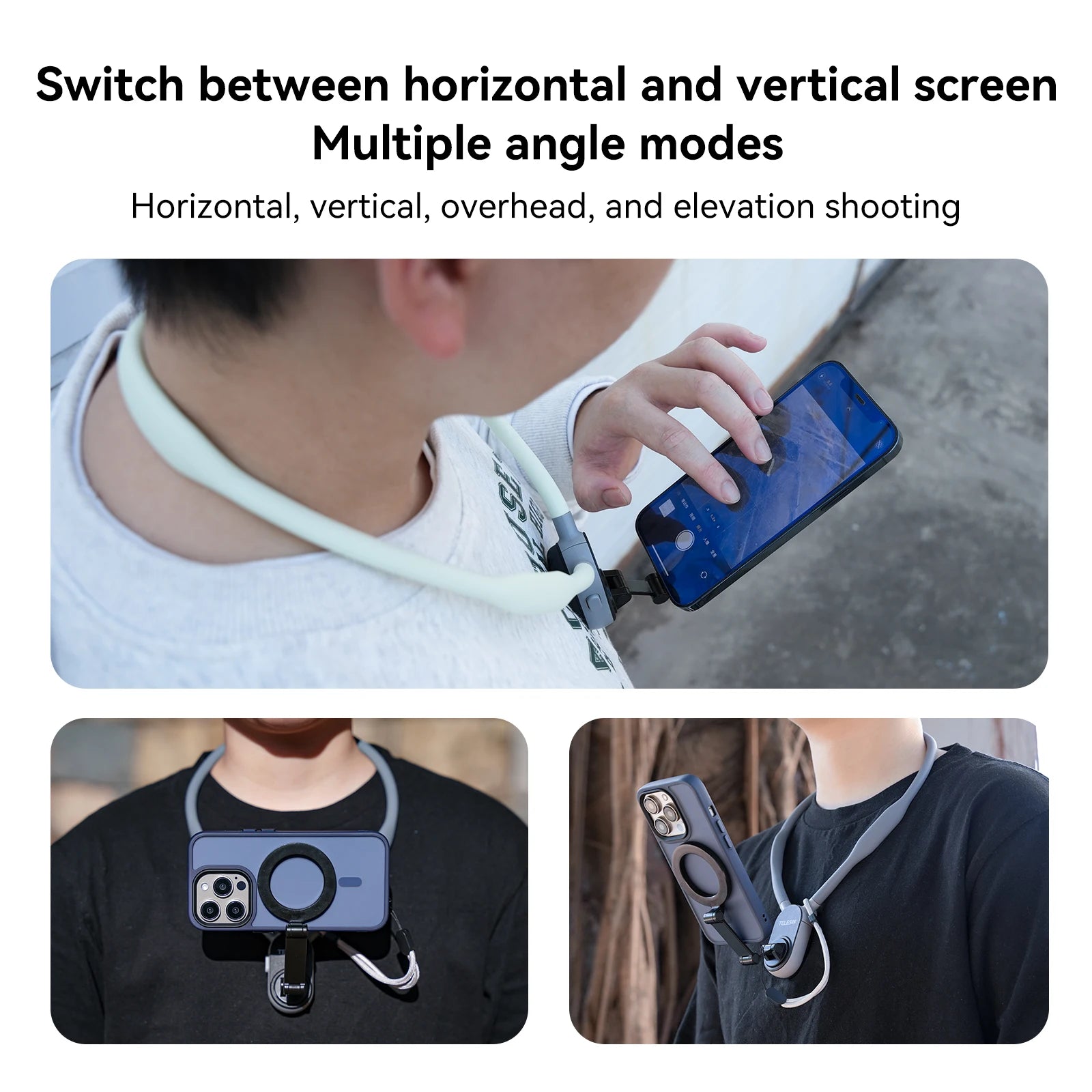TELESIN Magnetic Neck for Iphone