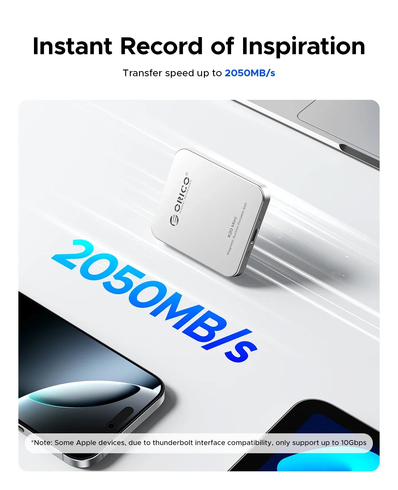 ORICO Magnetic External SSD
