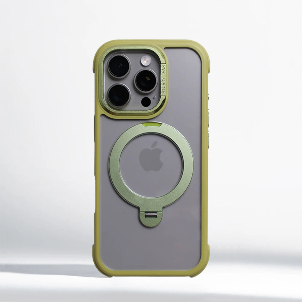 Magnetic Rotatable Holder Shockproof Case for iPhone