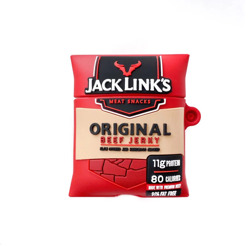 Snacks & Drinks AirPods Case 3D Food Design Collection