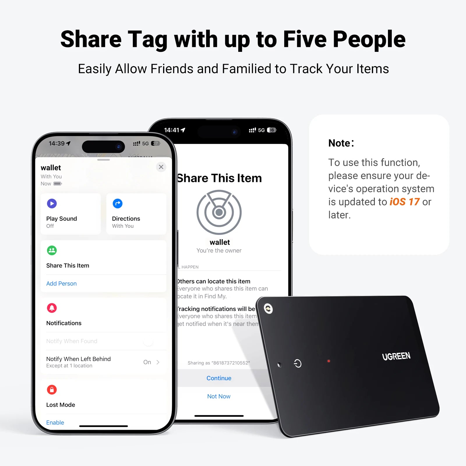 UGREEN Wallet Finder (Only iOS)