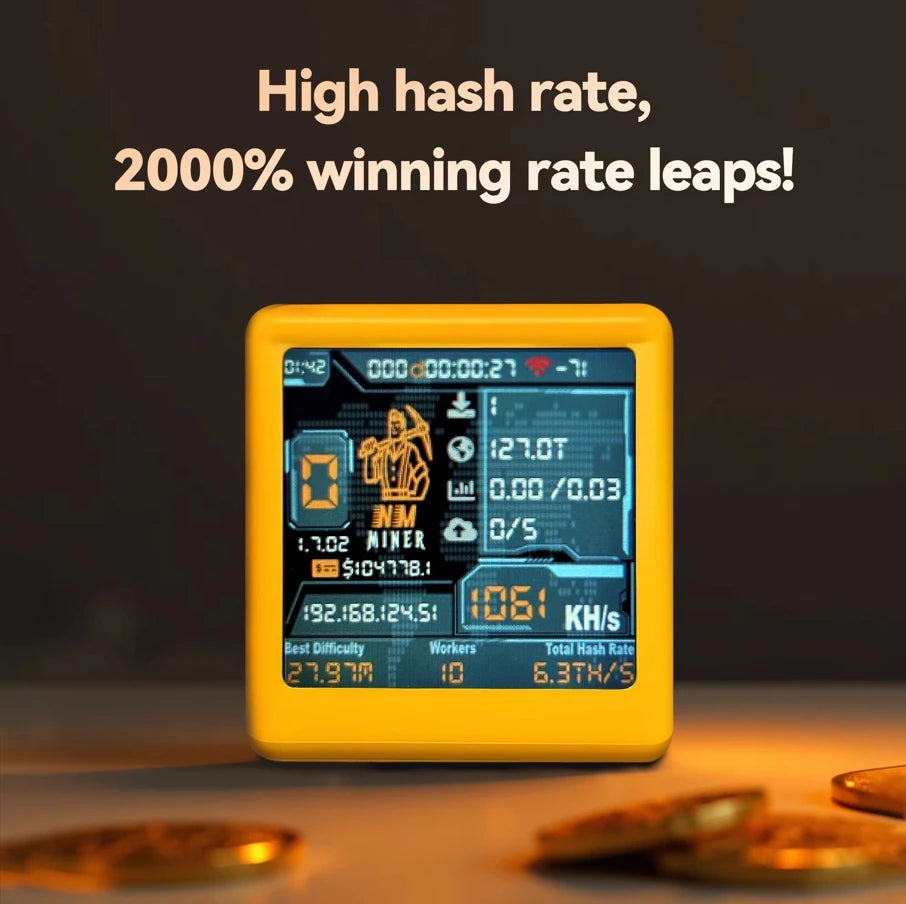 Crypto Miner ESP32 Smart Display