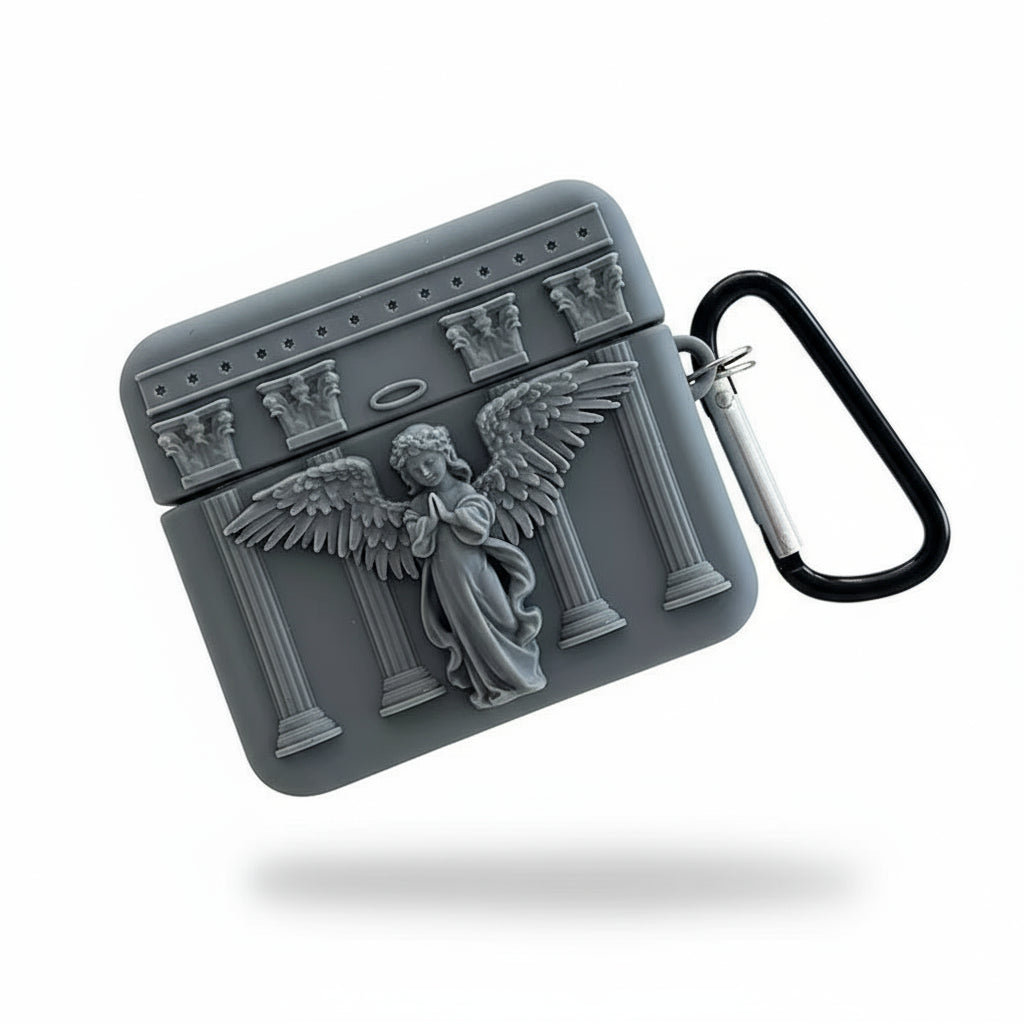 AirPods Case 3D God Angel Silicone