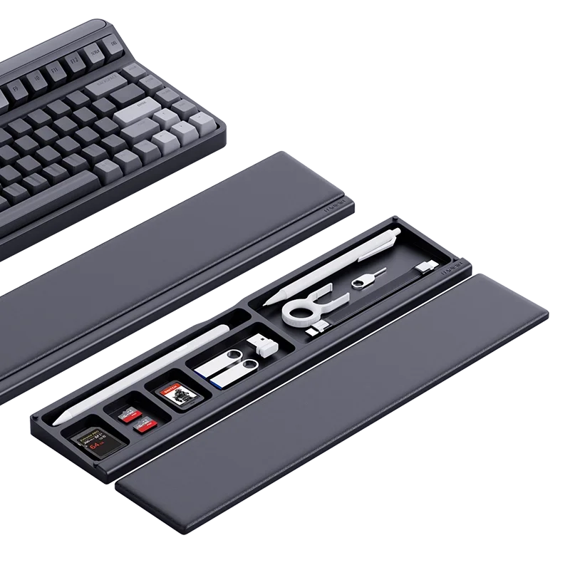 Keyboard Wrist Rest Pad with Storage Case