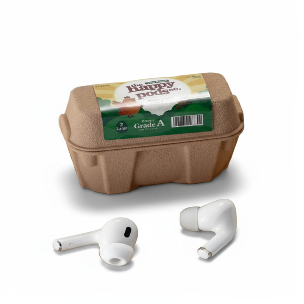 Cute Egg Tray AirPods Case Anti Drop