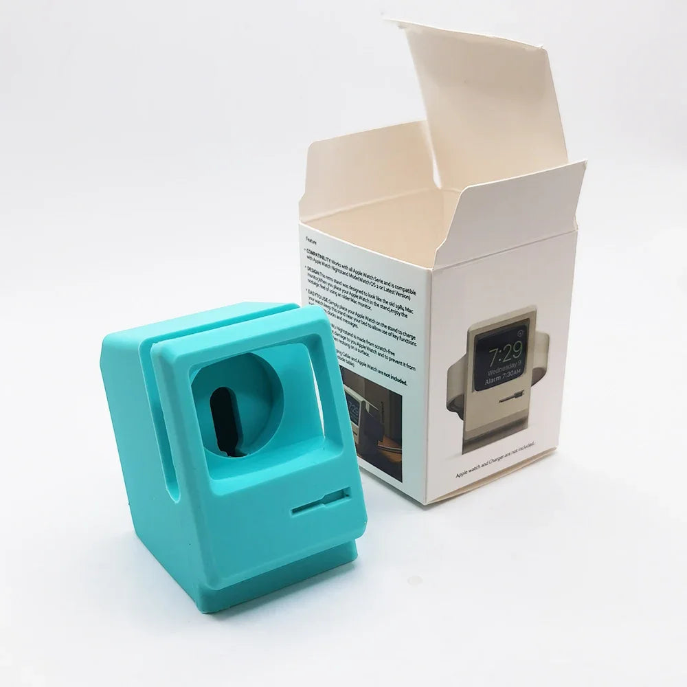 Desktop Holder For Apple Watch Charger Stand Retro