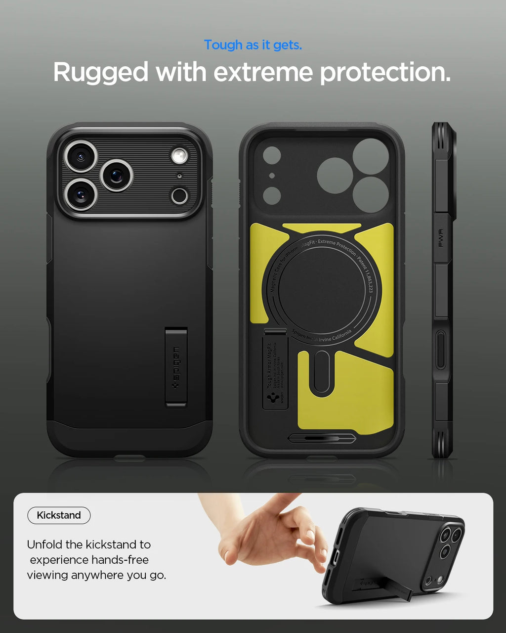 Spigen Tough Armor T MagFit iPhone Case for iPhone 17 Series
