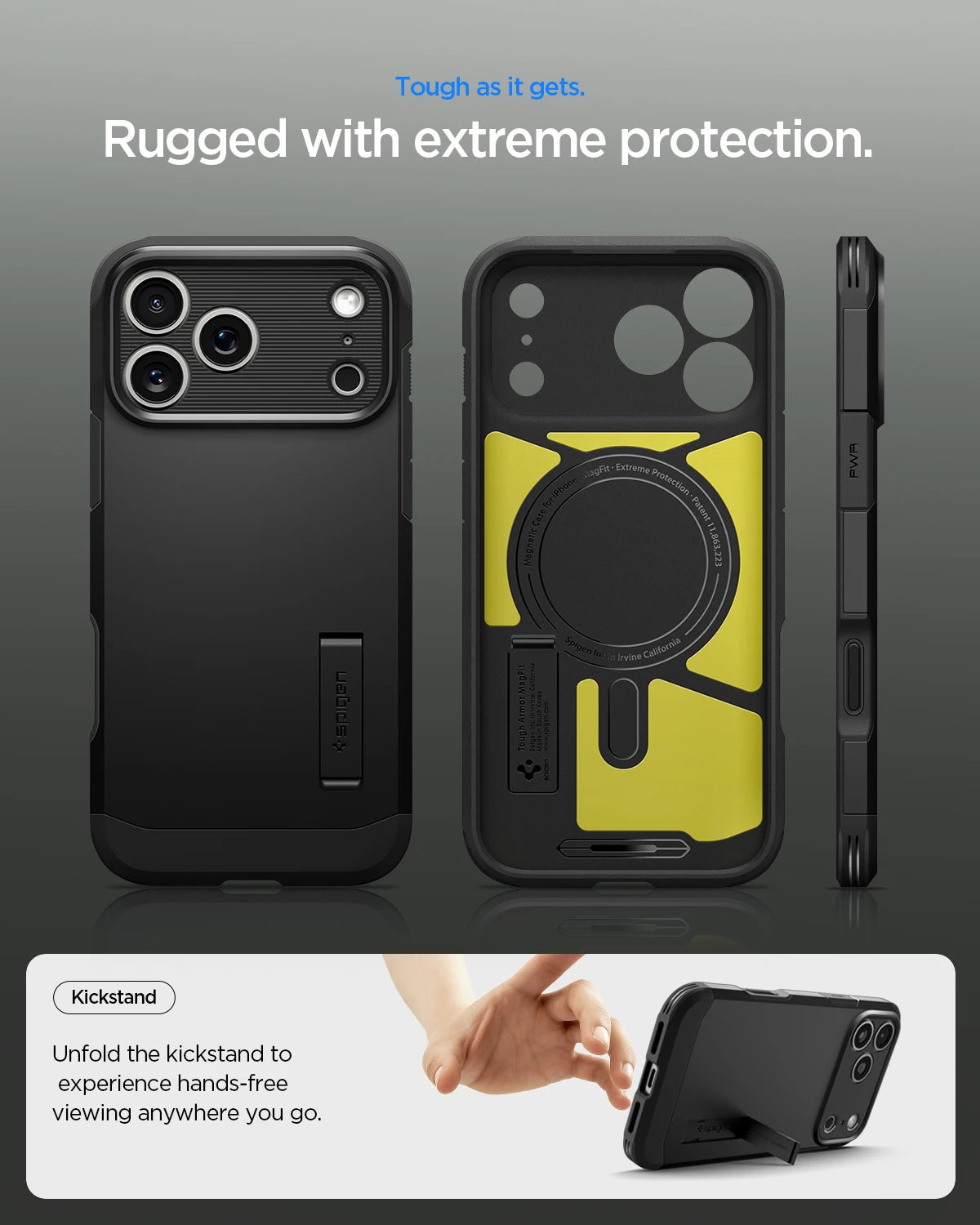 Spigen Tough Armor T MagFit iPhone Case for iPhone 17 Series